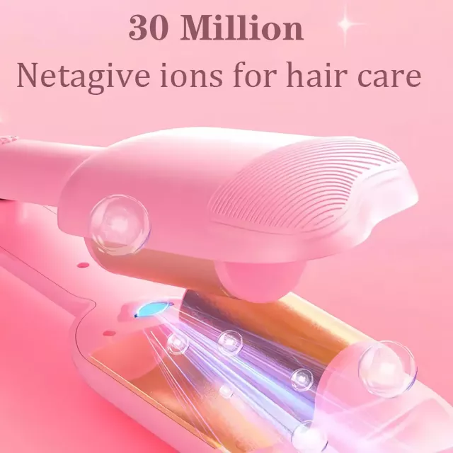 36mm Wavy Hair Curlers with 30 Million Negative Ions - Image 4