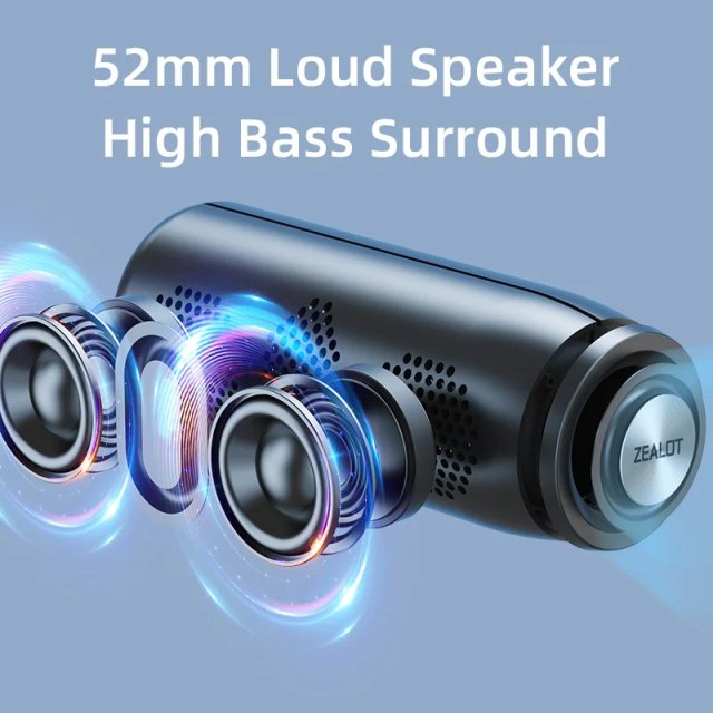 Powerful Waterproof Bluetooth Speaker with Wireless Subwoofer - Image 3