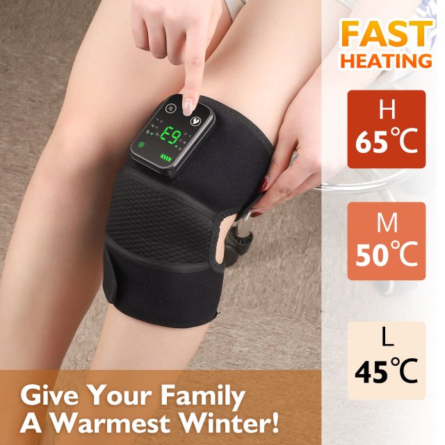 Rechargeable Heated Knee and Elbow Massager with Vibration - Image 6