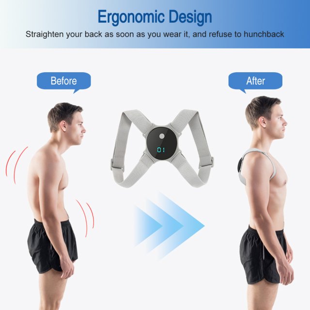 Smart Posture Correction Belt - Ergonomic Back & Shoulder Corrector - Image 5