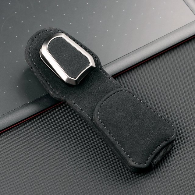 Universal Suede Car Sunglasses Holder Clip - Image 7