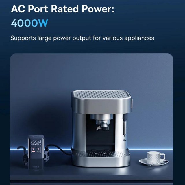 35W Fast Charger 7-in-1 Power Strip with Digital Display - Image 4