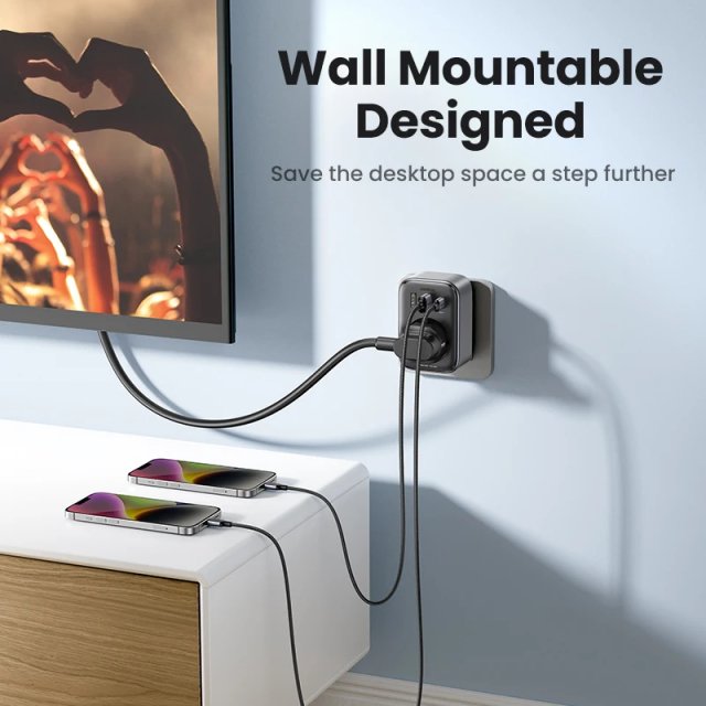 30W GaN PD Charger with AC Outlets - Image 5