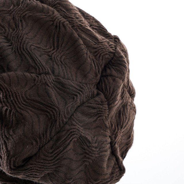 Summer Black Cotton Pile Hat – Stylish and Breathable Unisex Beret for Spring and Summer - Image 3