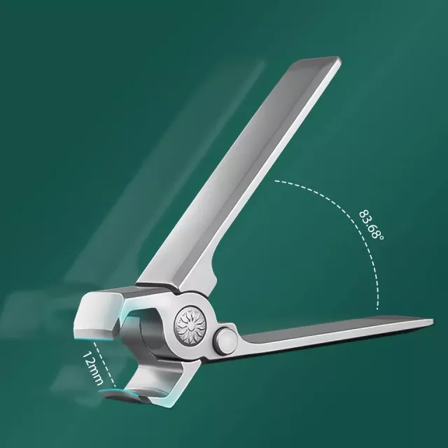 Wide Jaw Stainless Steel Nail Clippers – Manicure Cutter for Thick Toenails & Fingernails - Image 6