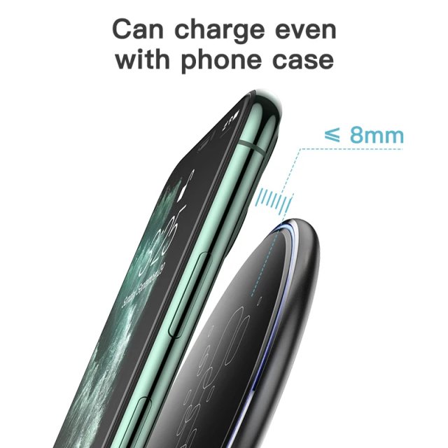 15W Fast Wireless Charger for iPhone and Samsung - Image 3
