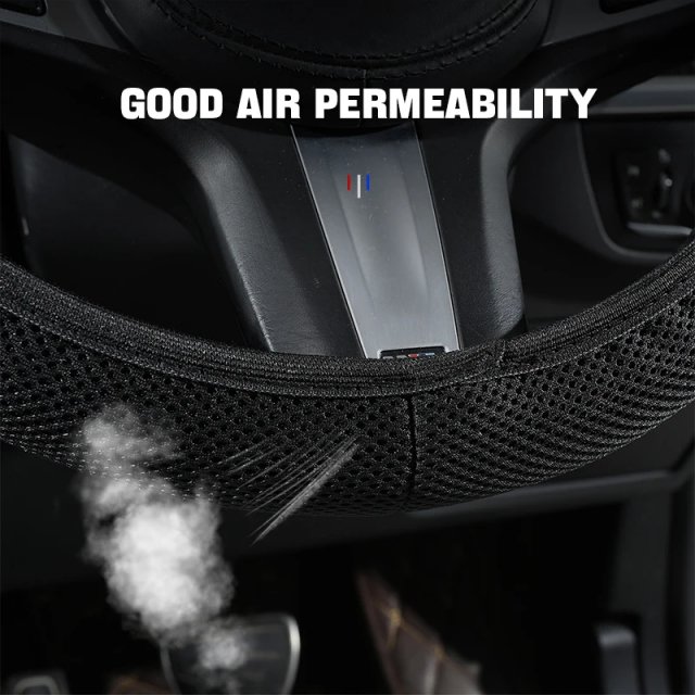 Universal Anti-Slip Car Steering Wheel Cover - Image 2