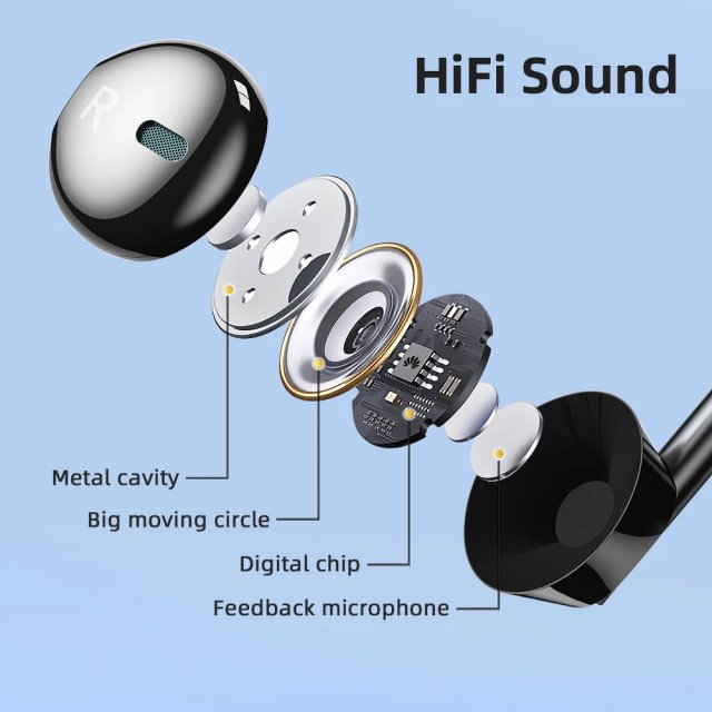 3.5mm In-Ear Wired Headphones with HD Microphone - Image 5