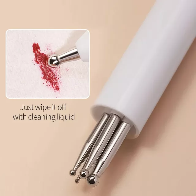 4-in-1 Nail Art Dotting Tools – Nail Drill Point Pen for Perfect Nail Designs - Image 5