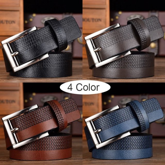 Casual Pin Buckle Fashion Leather Belt - Image 5