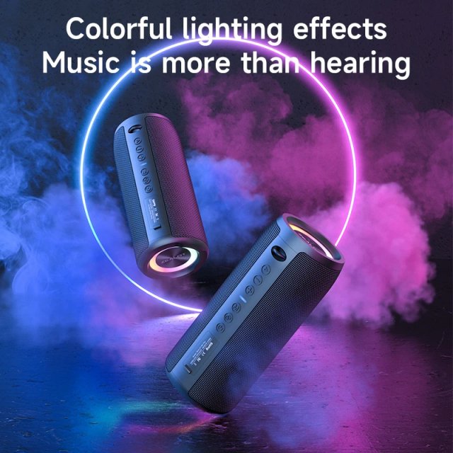 40W High-Power Bluetooth Speaker with 3D Stereo Bass, Portable and IPX5 Waterproof - Image 3