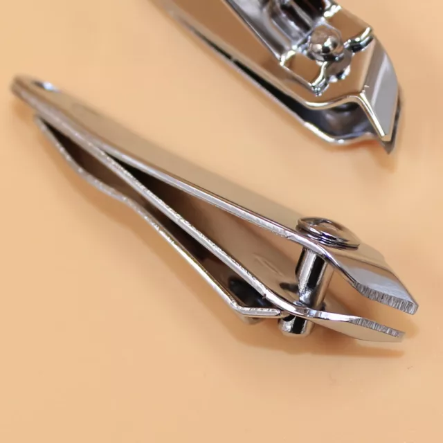 Bevel Stainless Steel Nail Clipper - Professional Fingernail & Toenail Cutter - Image 3