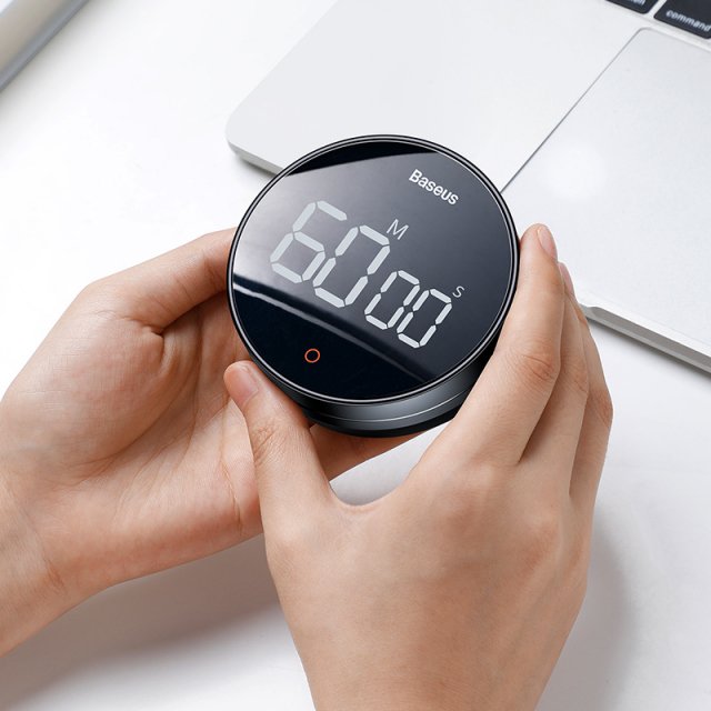 Magnetic Countdown Timer with HD Display for Kitchen and Study - Image 3