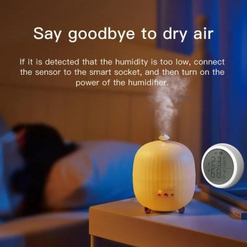 Smart ZigBee Temperature & Humidity Sensor