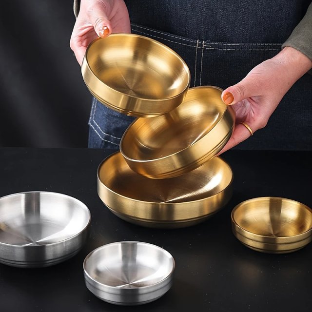 Heat Insulated Stainless Steel Mixing Bowl - Image 3
