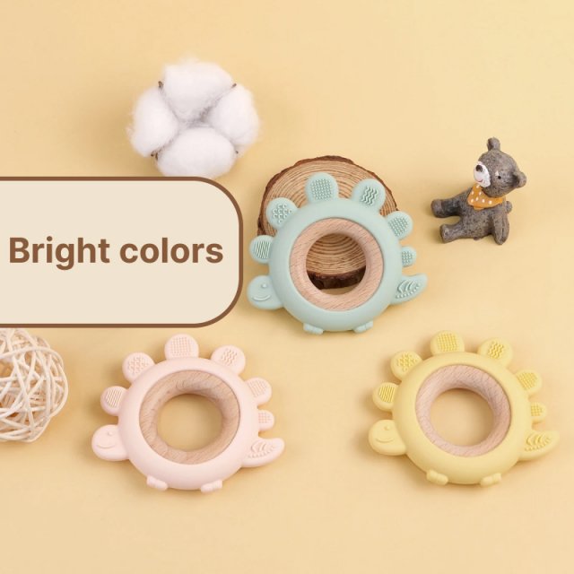 Baby Silicone Teething Ring - Image 3
