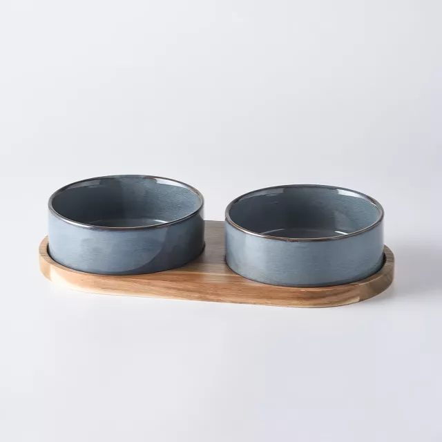 Ergonomic Ceramic Cat & Dog Food Bowl with Spine Protection and Anti-Rollover Design - Image 6