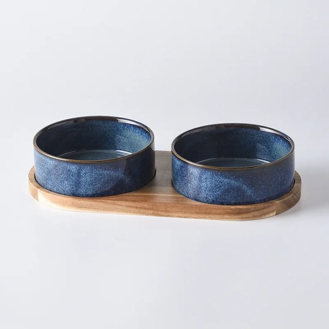 Ergonomic Ceramic Cat & Dog Food Bowl with Spine Protection and Anti-Rollover Design - Image 7