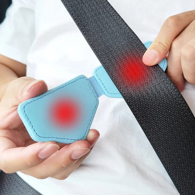 Magnetic PU Seat Belt Clip - Image 4