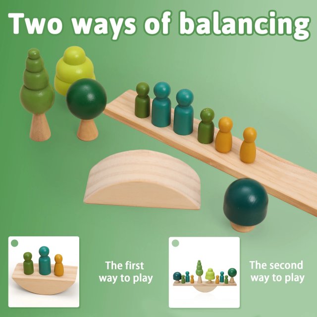 Colorful Wooden Balance Toys - Image 4