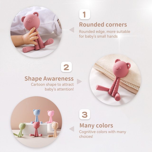 Durable Baby Teething Silicone Nursing Toys - Image 5