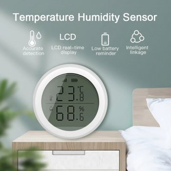Smart ZigBee Temperature & Humidity Sensor