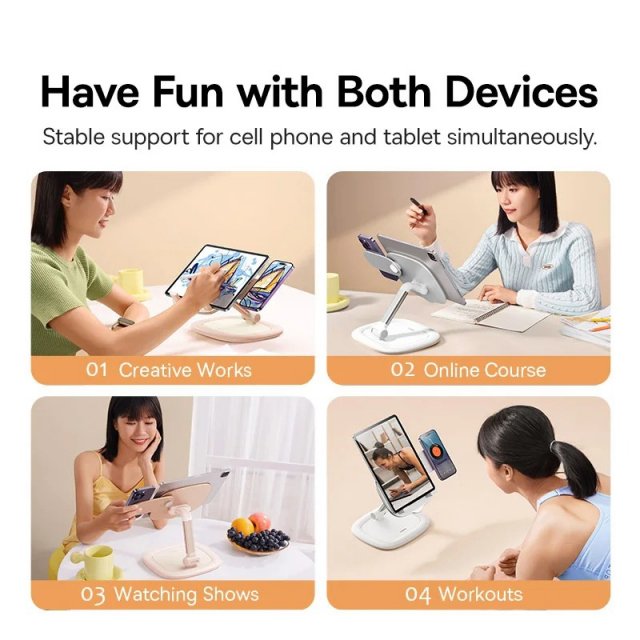 2-in-1 Magnetic Phone and Tablet Stand - Image 7