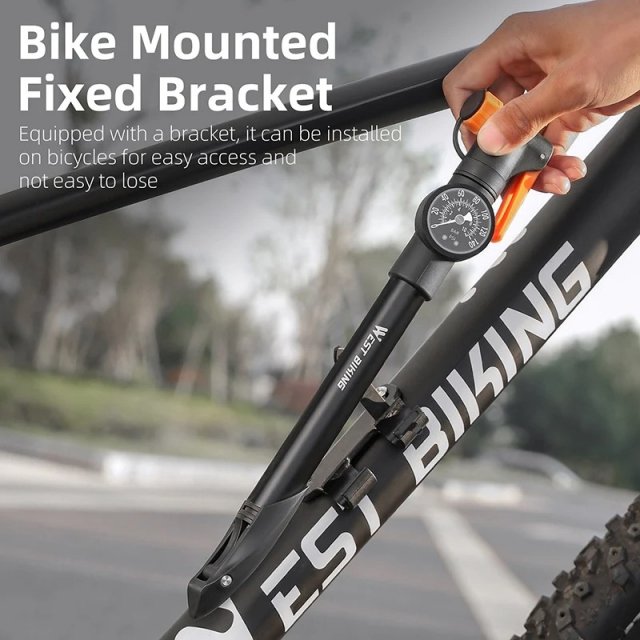 Portable Bicycle Pump for All Bike Types - Image 4