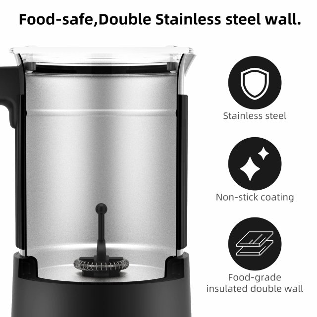 5-in-1 Automatic Hot and Cold Milk Frother - Image 7