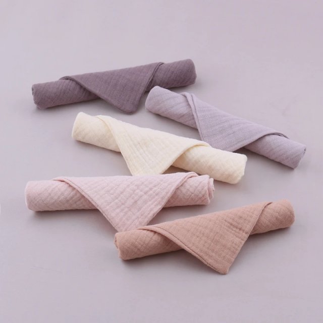 5 Pack Cotton Baby Towels - Image 7