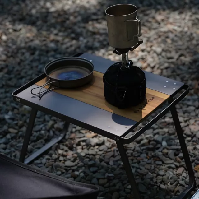 Portable Aluminum Alloy Folding Table: Perfect for Outdoor Adventures - Image 5