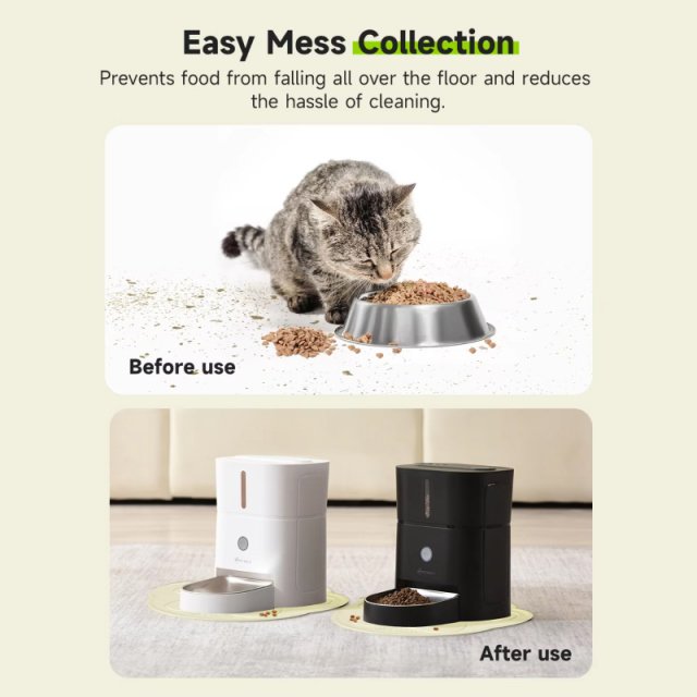 Waterproof Non-Slip Silicone Pet Feeding Mat for Cats and Dogs - Image 5