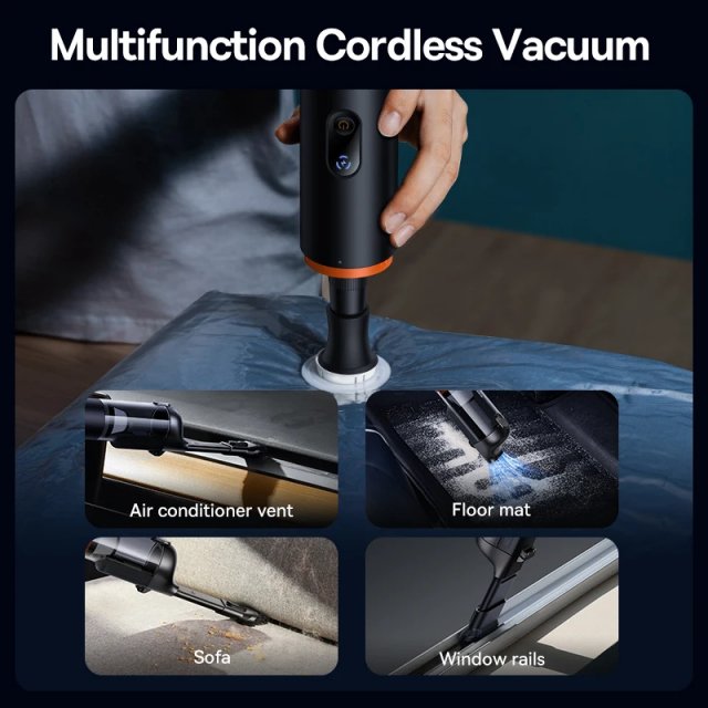 Powerful 2-in-1 Wireless Handheld Cleaner - Image 6