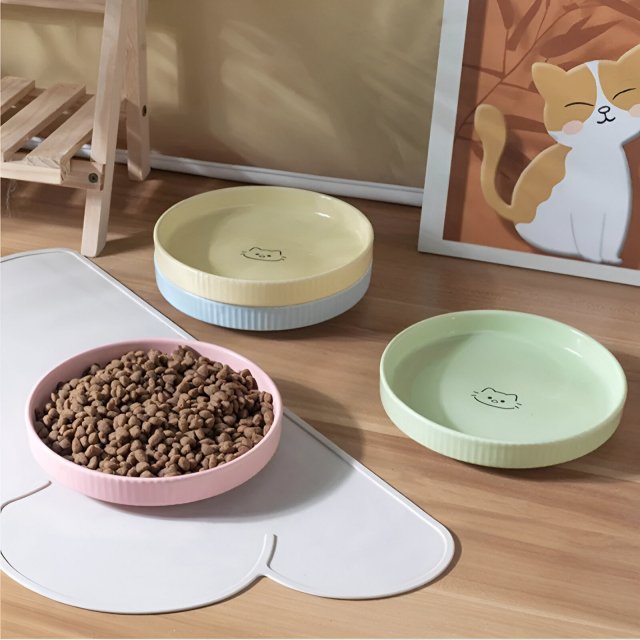 Adorable Ceramic Pet Food & Water Bowl for Cats and Puppies - Image 5