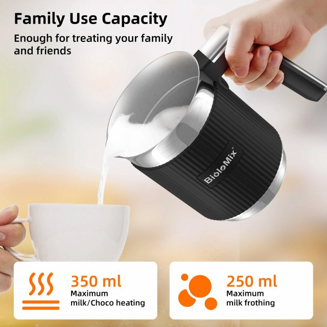 5-in-1 Automatic Hot and Cold Milk Frother - Image 3