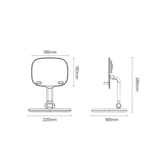 2-in-1 Magnetic Phone and Tablet Stand - Image 8