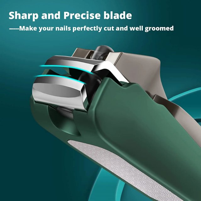 Premium Nail Clippers with Storage Box for Manicure and Pedicure - Image 4