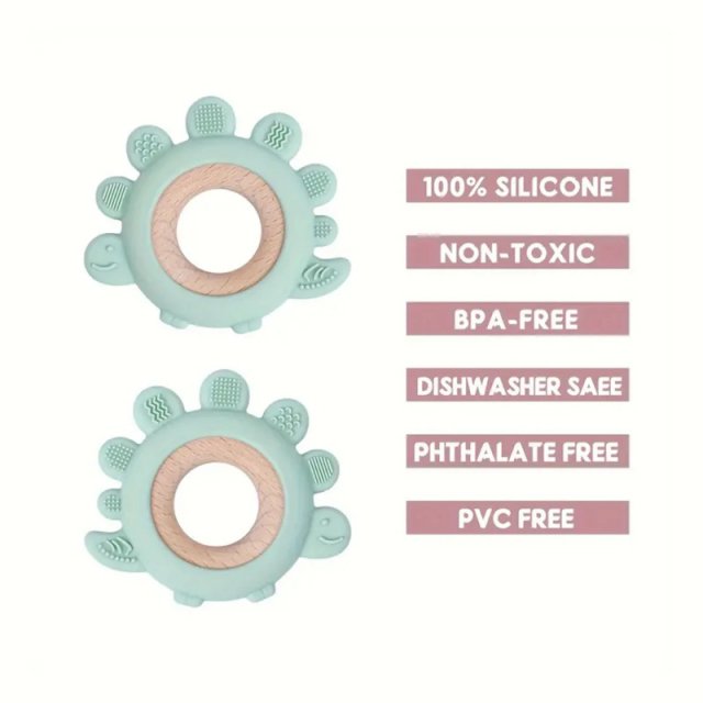 Baby Silicone Teething Ring - Image 5