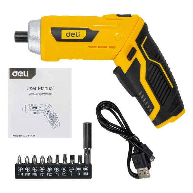 3.6V Rechargeable Electric Screwdriver with LED Work Light - Image 6