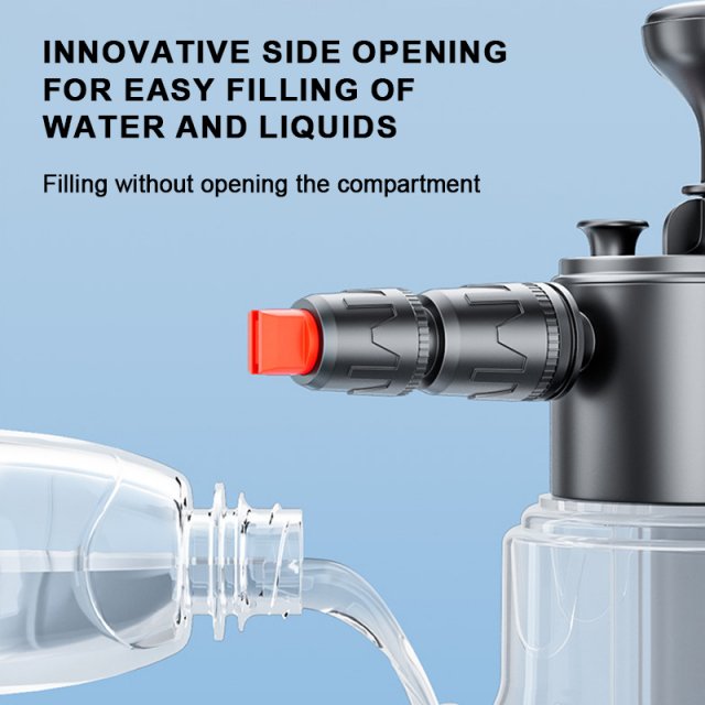 2L Pneumatic Foam Sprayer - High Pressure Car Wash Bottle with Thicken Body - Image 2