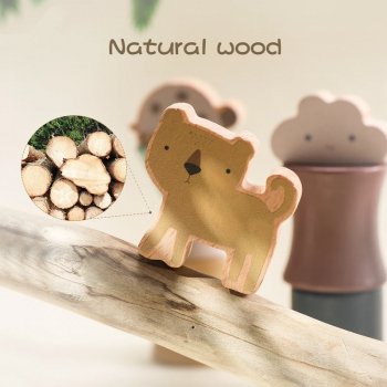 Wooden Animal Balance Blocks