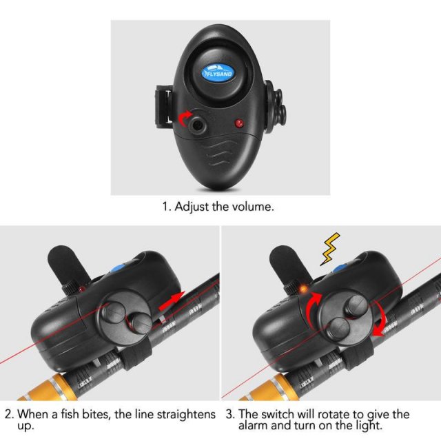 Fishing Bite Alarm with Loud Siren - Image 5