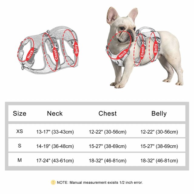 Reflective Nylon Dog Harness with Handle - Image 6
