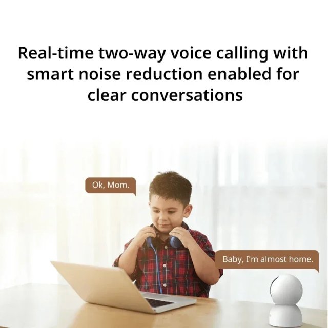 Smart Home Security Camera with 360° View - Image 3