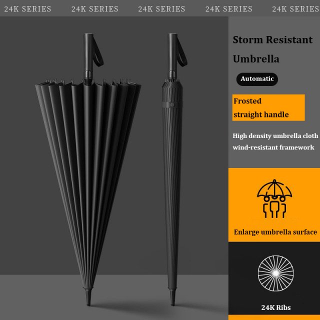Auto Open Windproof Golf Umbrella - Image 3