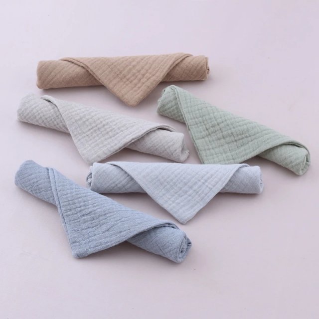 5 Pack Cotton Baby Towels - Image 8
