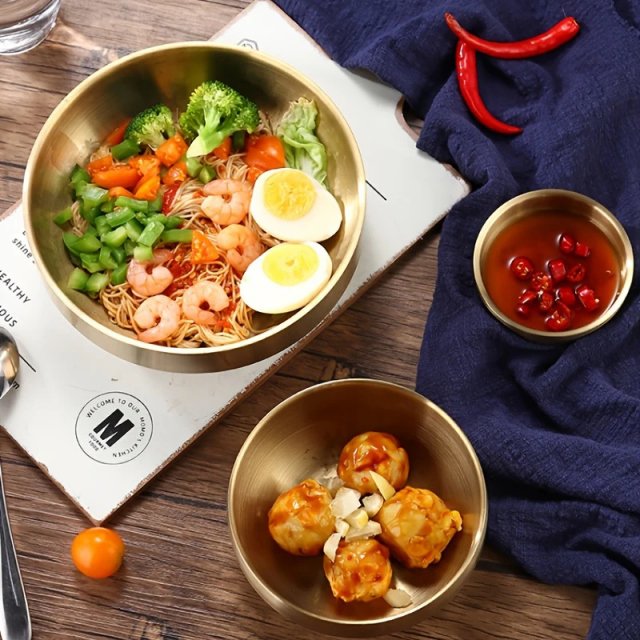 Heat Insulated Stainless Steel Mixing Bowl - Image 4