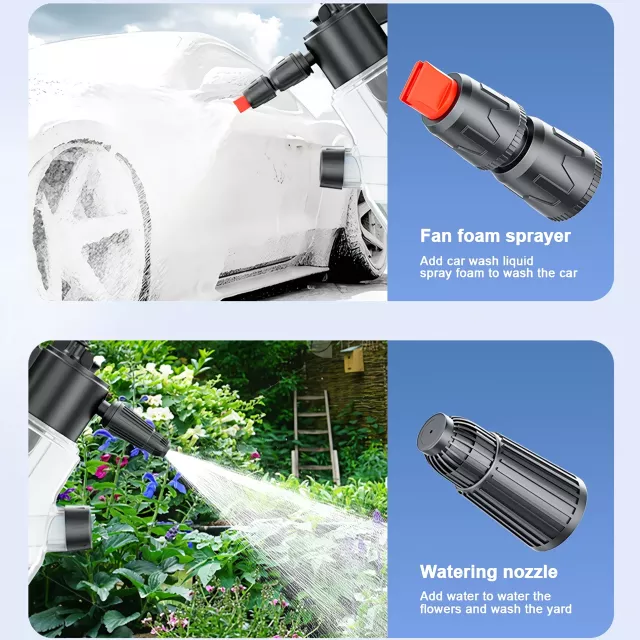 2L Pneumatic Foam Sprayer - High Pressure Car Wash Bottle with Thicken Body - Image 6