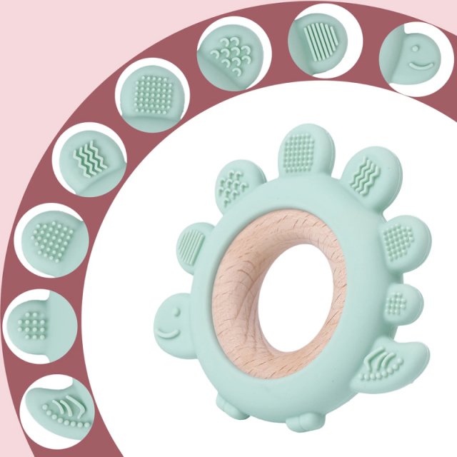 Baby Silicone Teething Ring - Image 4