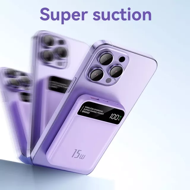 50000mAh Magnetic Wireless Power Bank with Fast Charging - Image 5